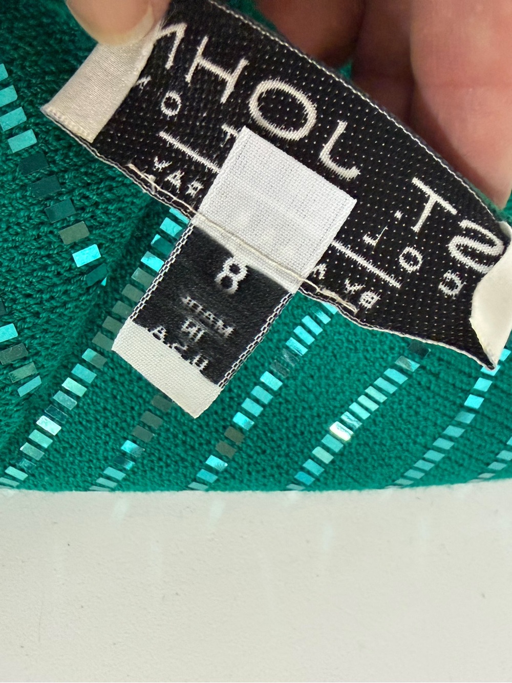Vintage St. John Collection by Marie Gray green dress 💚 - Picture 5 of 6